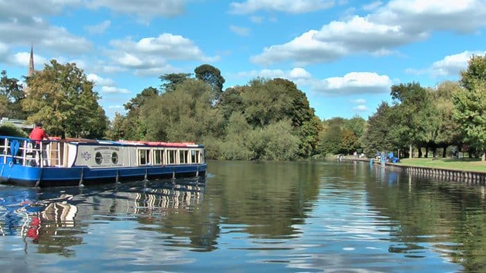 The Rita Ellen on the River Avon at Stratford-upon-Avon